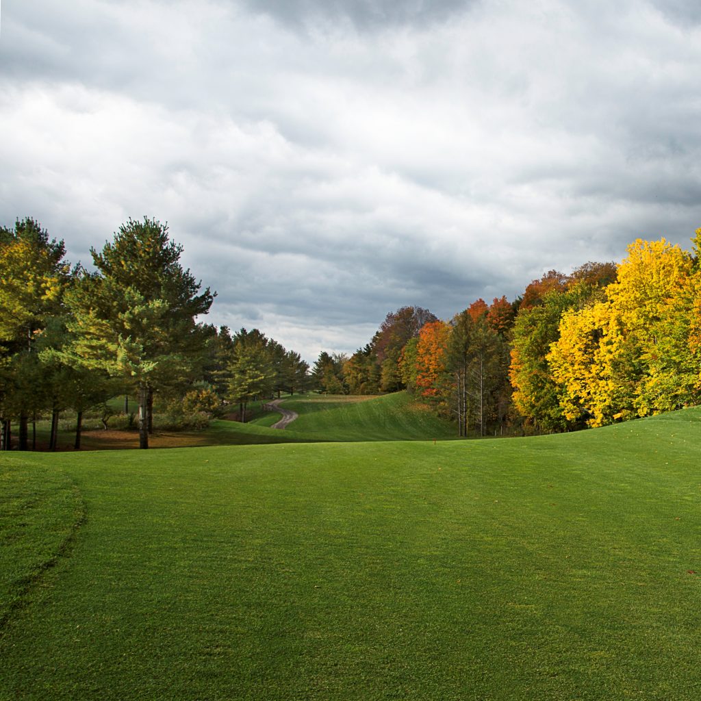 Sunset on Victoria Park East Golf Club in Guelph